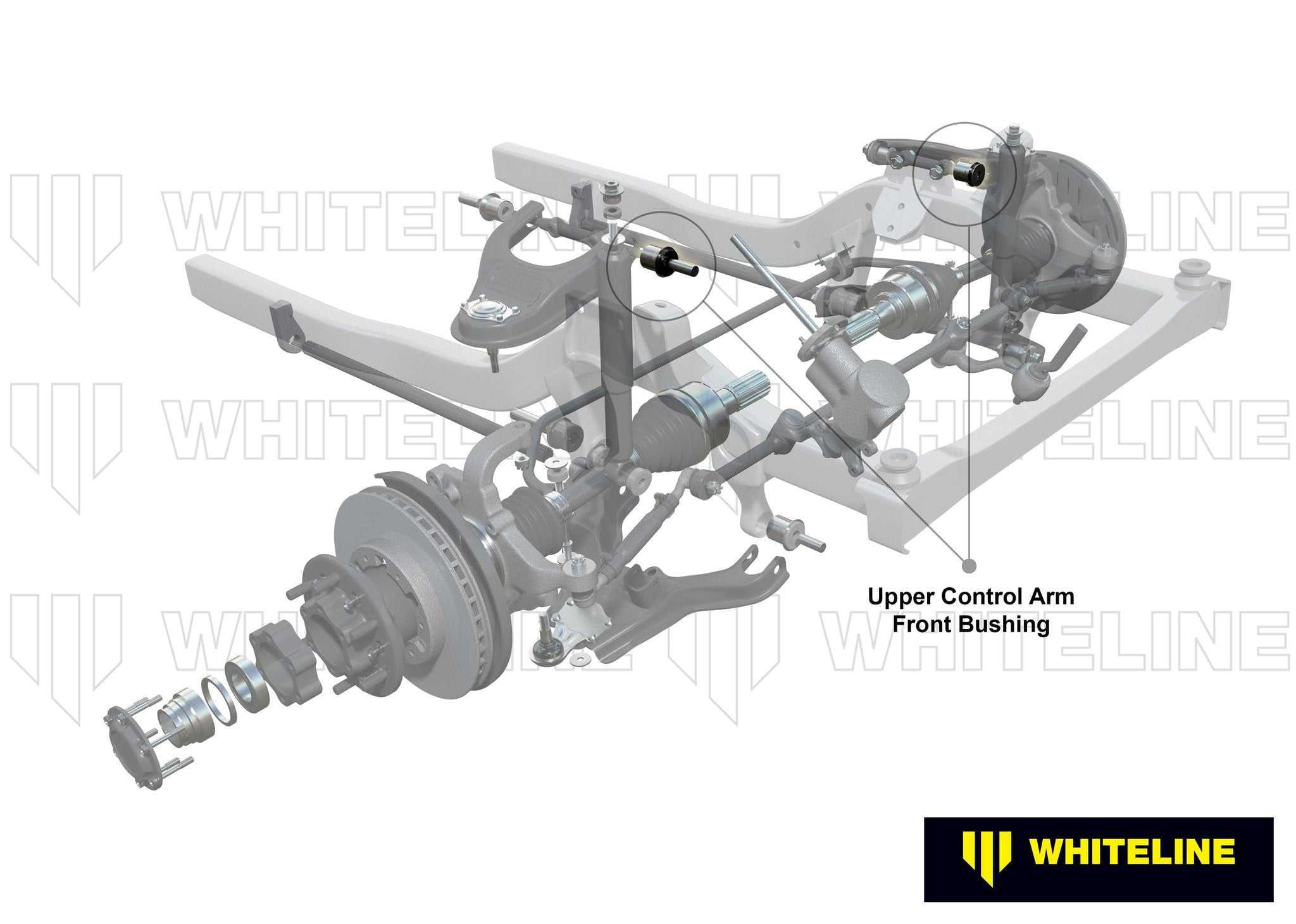 WhiteLine, Control Arm - Upper Inner Front Bushing - WhiteLine