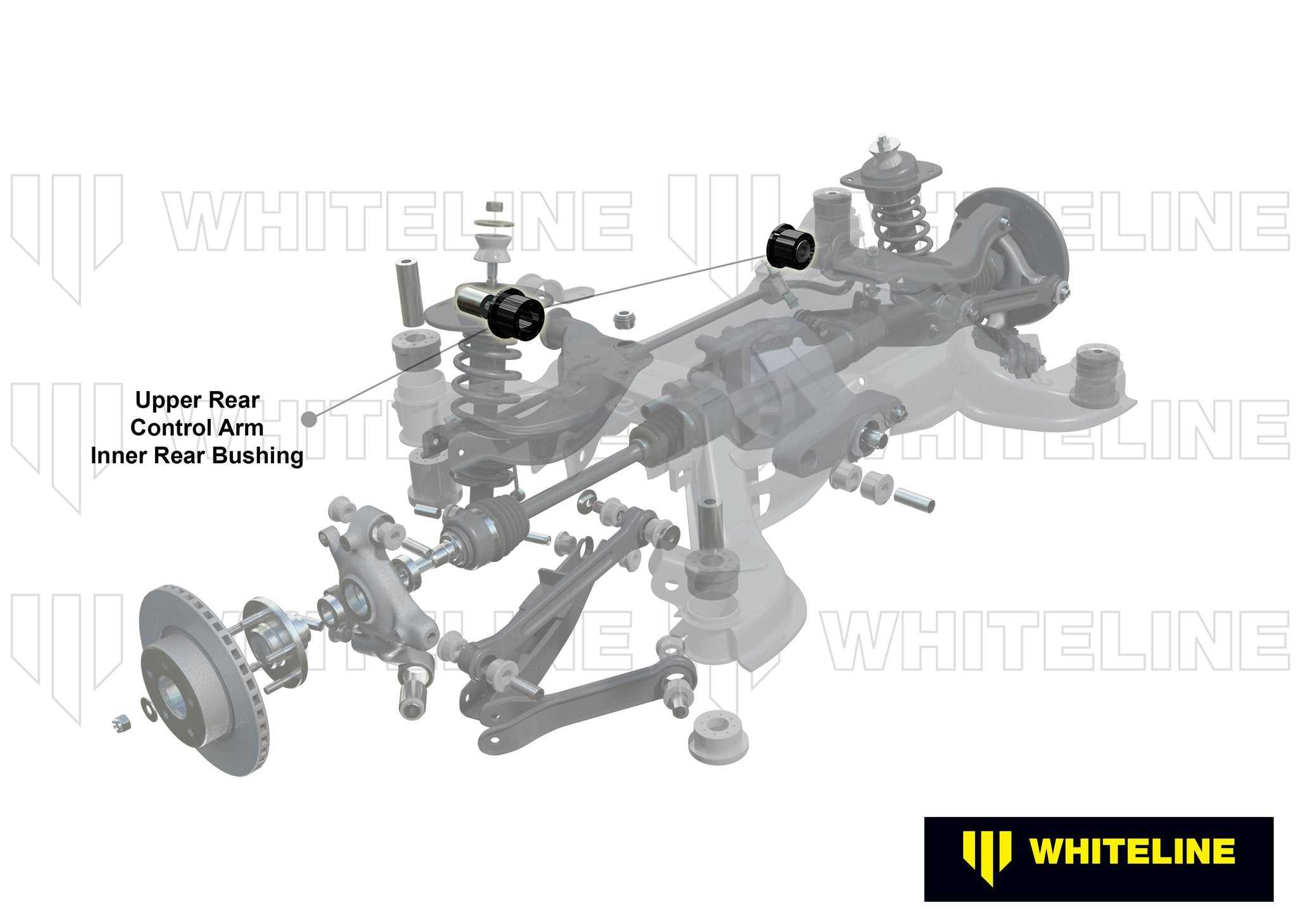 WhiteLine, Control Arm - Upper Rear Bushing - WhiteLine
