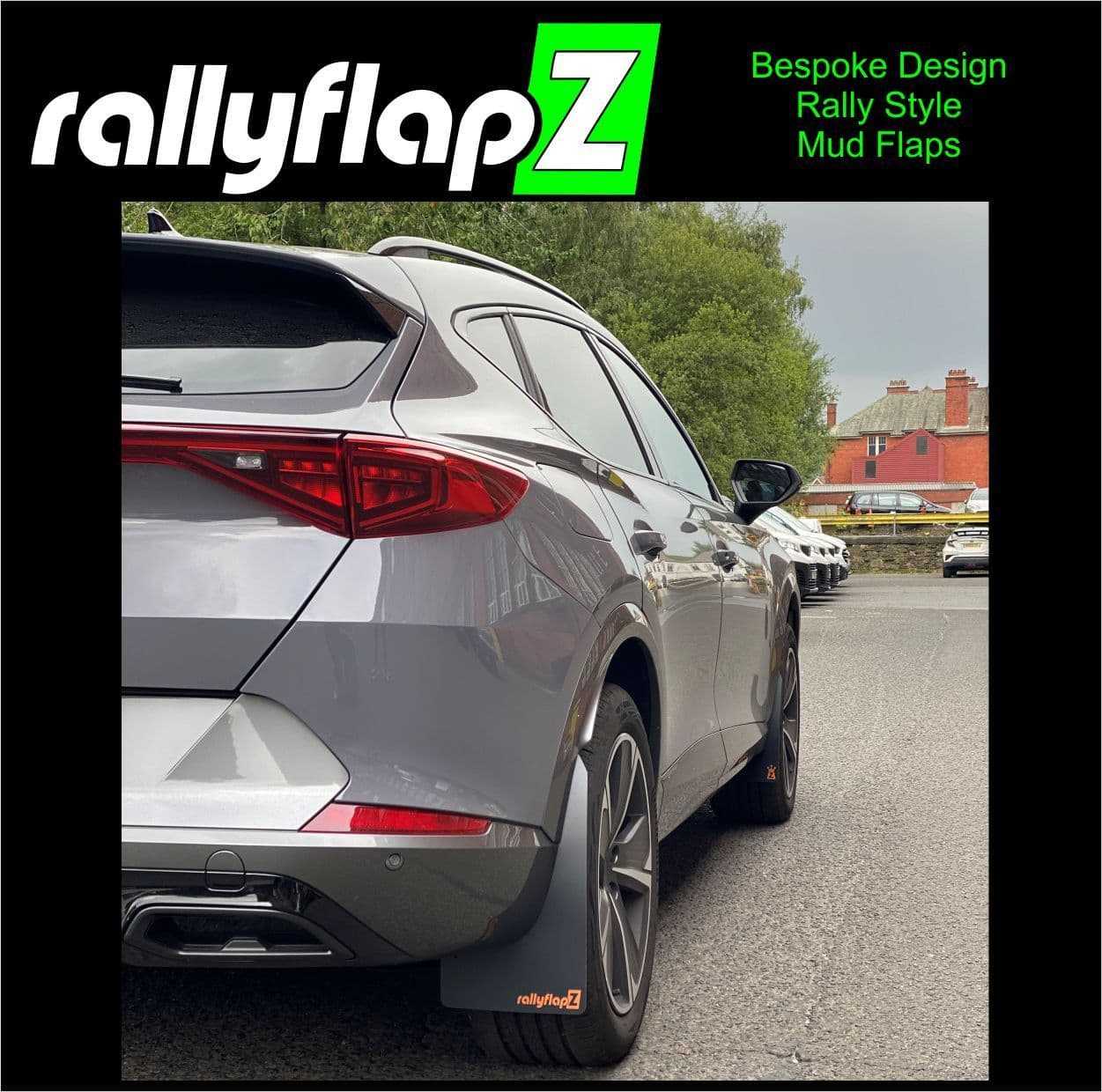 Rally Flapz, Cupra Formentor (2020 to present) - BLACK MUDFLAPS