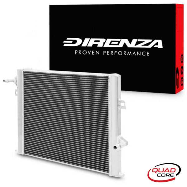 Direnza, Direnza - BMW M140i | M240i | 340i | 440i LCI 15-19 - Aluminium Quad Core Charge Cooler Radiator +21.4Hp +29.3Ftlb