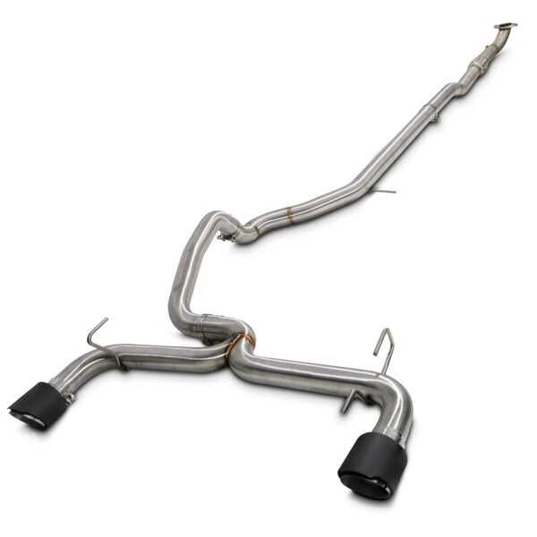 Direnza, Direnza - Fiat 500 Abarth 1.4 08+ Catback Exhaust System With Carbon Tips