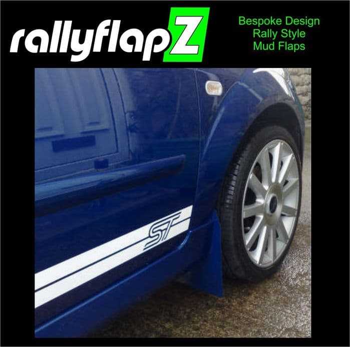 Rally Flapz, FIESTA ST150 (2002-2008) Inc Zetec S PERFORMANCE BLUE MUDFLAPS