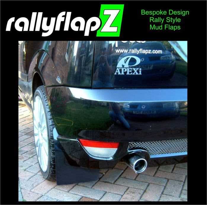 Rally Flapz, FOCUS RS Mk1 (1998-2004) BLACK MUDFLAPS