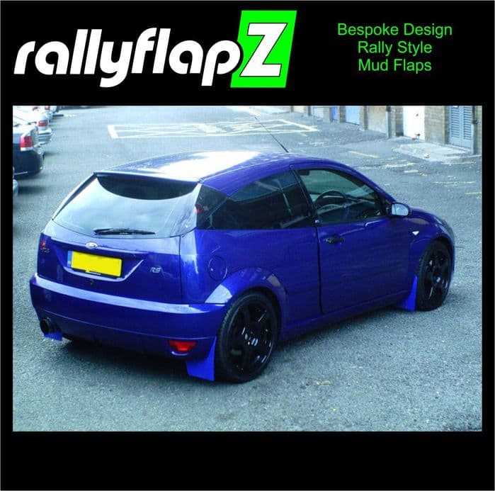 Rally Flapz, FOCUS RS Mk1 (1998-2004) BLUE MUDFLAPS