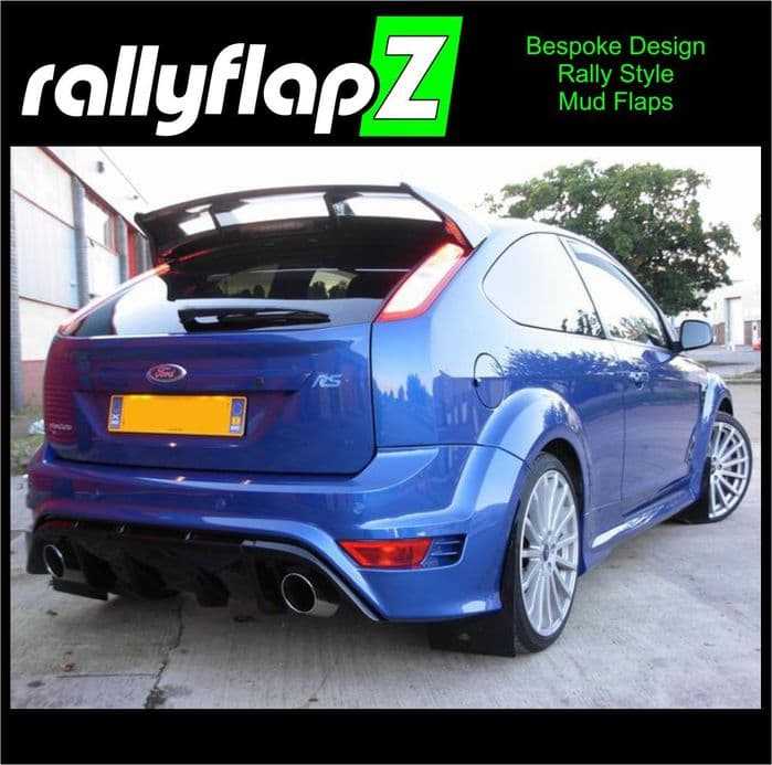 Rally Flapz, FOCUS RS Mk2 (2009-2011) BLACK MUDFLAPS