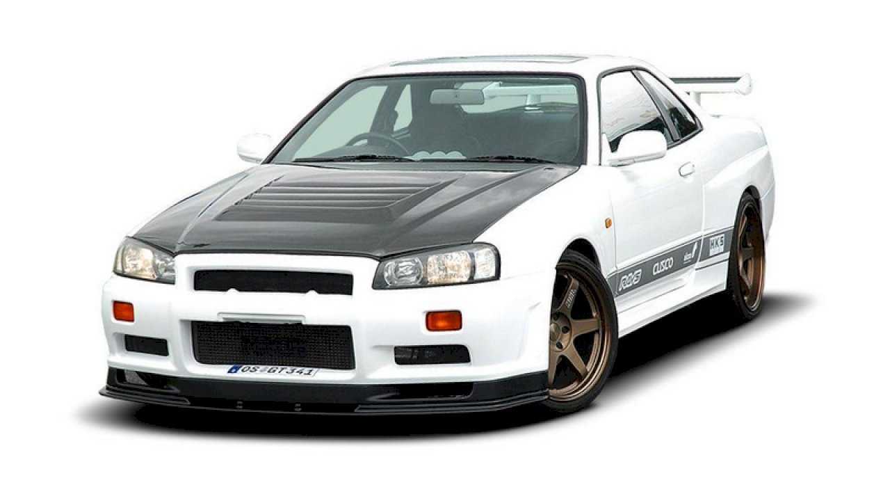 Maxton Design, FRONT BUMPER NISSAN SKYLINE R34 GTR (WITHOUT DIFFUSER) (1998-2002)
