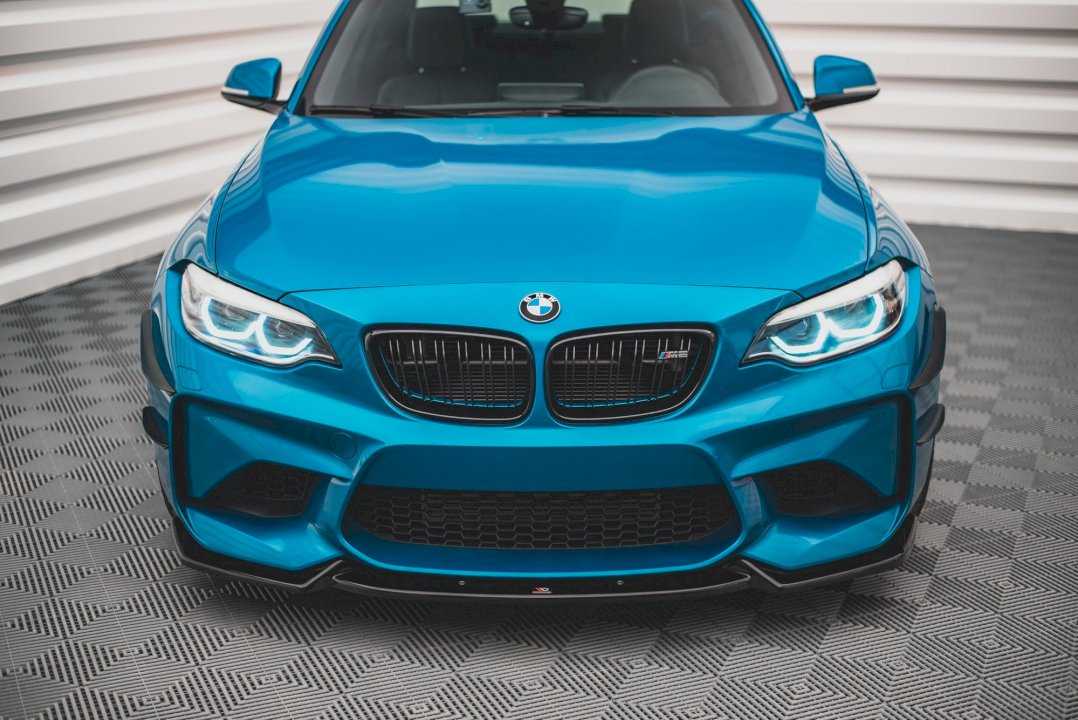 Maxton Design, FRONT BUMPER WINGS (CANARDS) BMW M2 F87 (2016-2020)