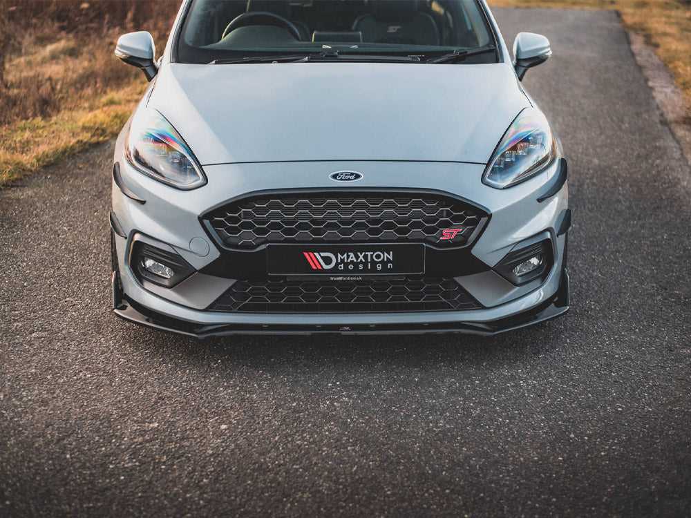 Maxton Design, FRONT BUMPER WINGS (CANARDS) V.3 FORD FIESTA MK8/8.5 ST / ST-LINE (2017-2024)