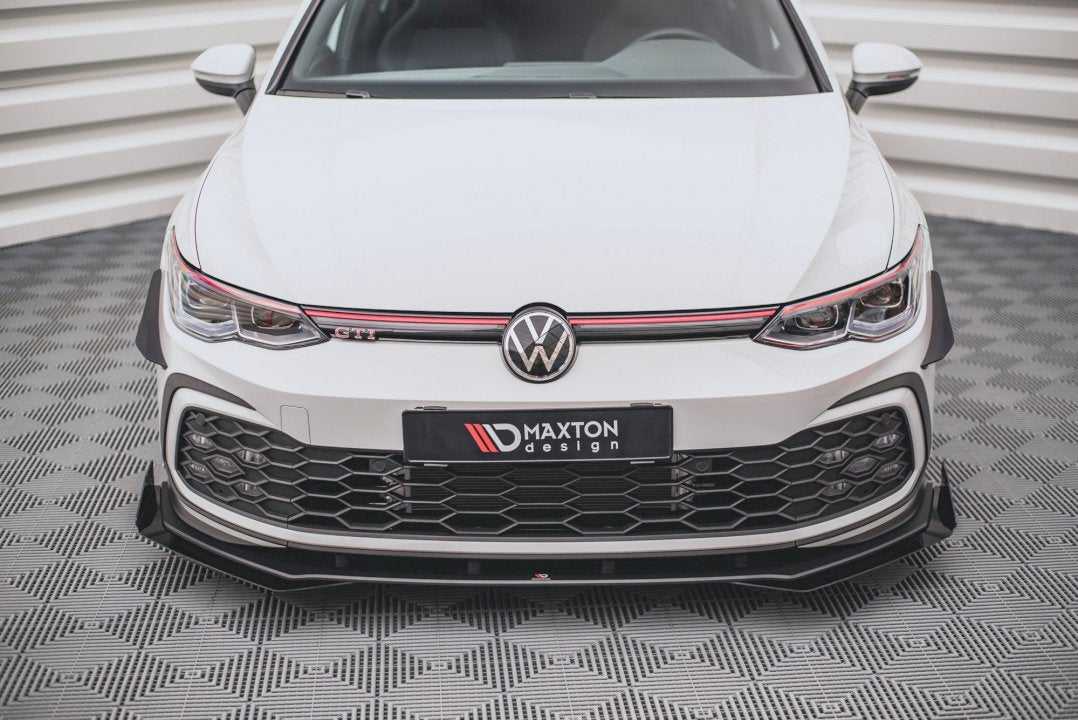 Maxton Design, FRONT BUMPER WINGS (CANARDS) VW GOLF 8 GTI / R-LINE (2020-)