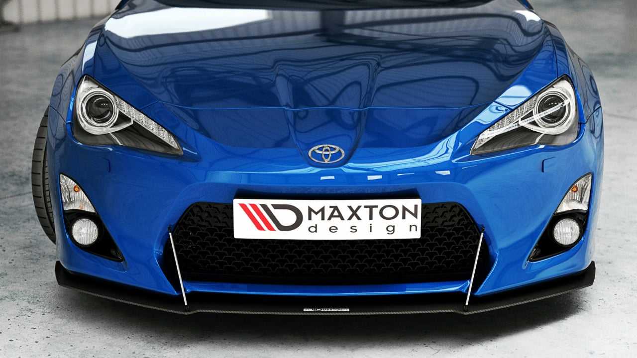 Maxton Design, FRONT RACING SPLITTER TOYOTA GT86 (2012-2016)