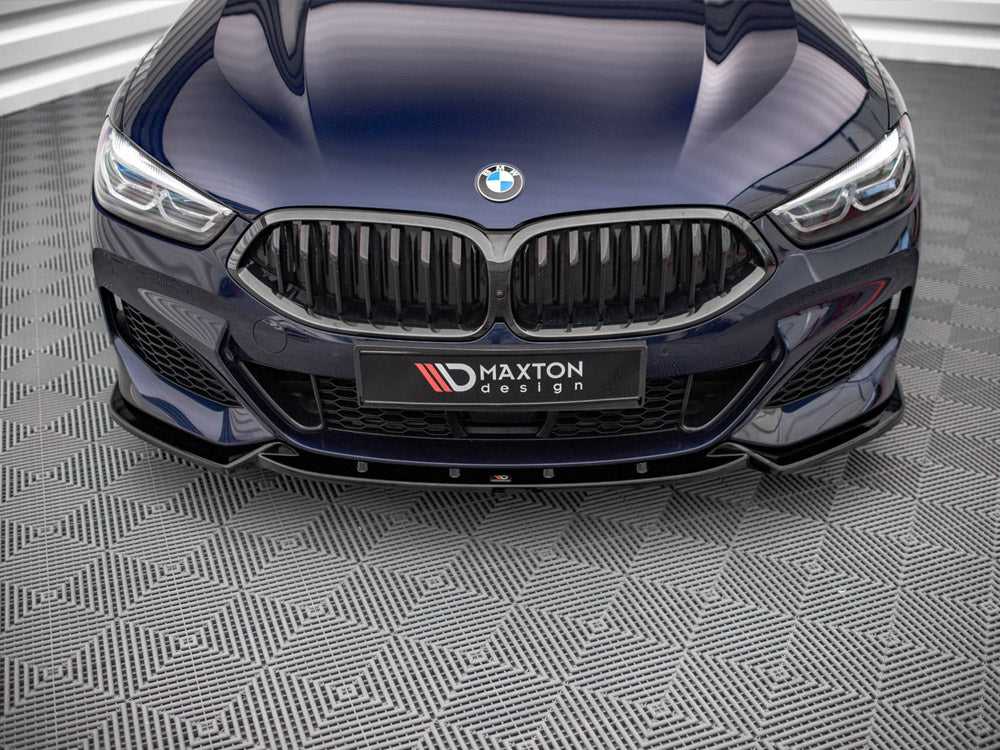 Maxton Design, FRONT SPLITTER V.3 BMW 8 COUPE M-PACK G15 / 8 GRAN COUPE M-PACK G16 (2018-)