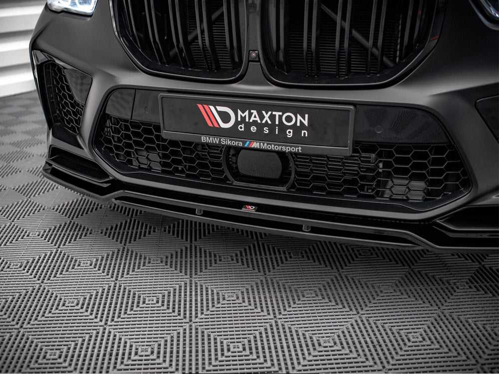 Maxton Design, FRONT SPLITTER V.3 BMW X5M F95 (2018-2023)