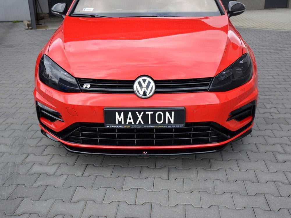 Maxton Design, FRONT SPLITTER V.5 VW GOLF 7 R / R-LINE FACELIFT