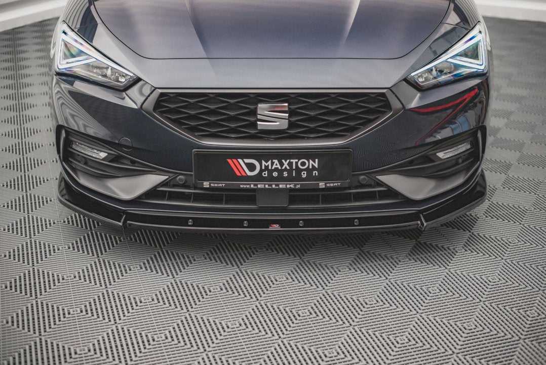 Maxton Design, FRONT SPLITTER V1 SEAT LEON FR MK4 (2020-)