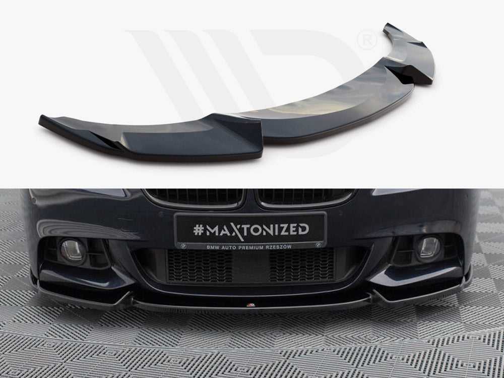 Maxton Design, FRONT SPLITTER V3 BMW 5 F10/F11 M-PACK (2011-2017)