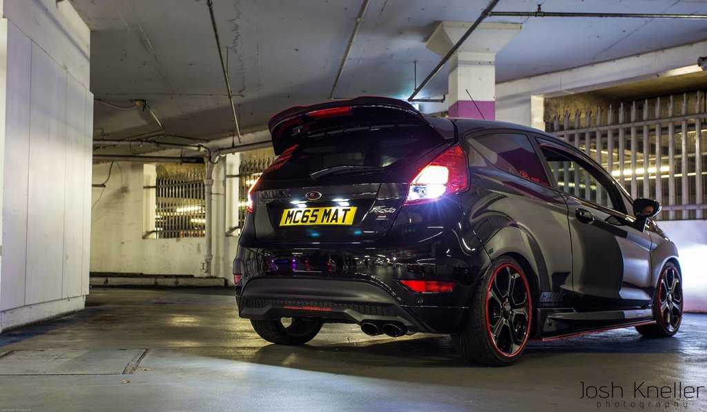 Car Enhancements UK, Fiesta Black/Red edition (LED Strip DRL) full kit