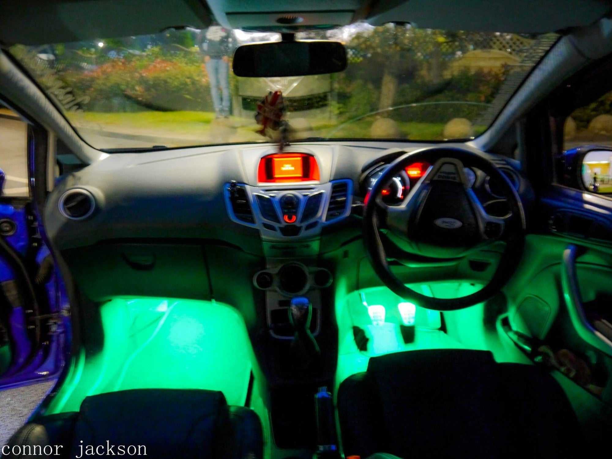 Car Enhancements UK, Fiesta mk7 ST #Enhanced Interior light kit