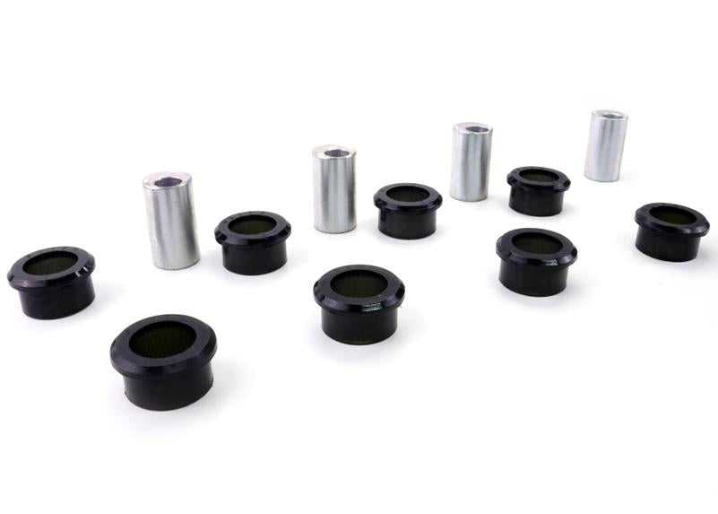 WhiteLine, Fixed Camber Kit Rear Control Arm - Lower Rear Inner And Outer Bushing - Nissan - WhiteLine