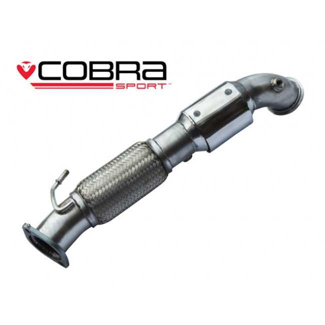 Cobra Sport, Focus ST MK 3 - Cobra Front Pipe (Decat & Sports Cat)