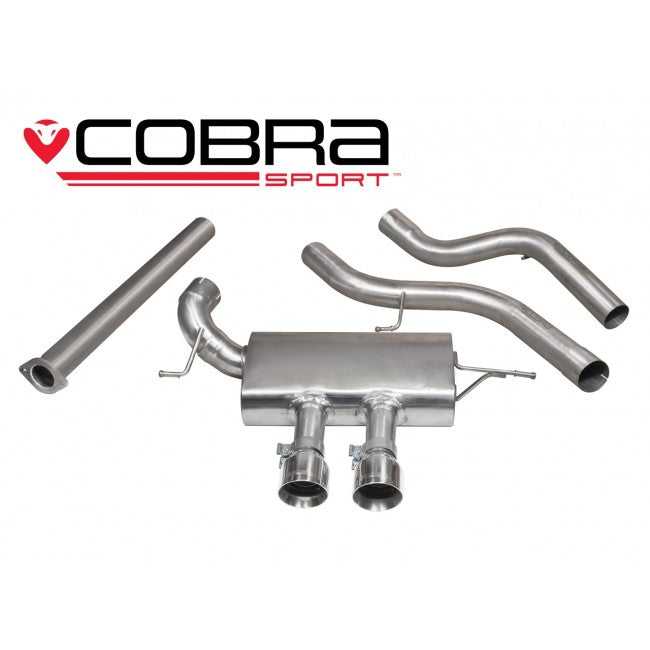Cobra Sport, Focus ST Mk3 - Cobra Cat Back System (Non-Resonated) FD46