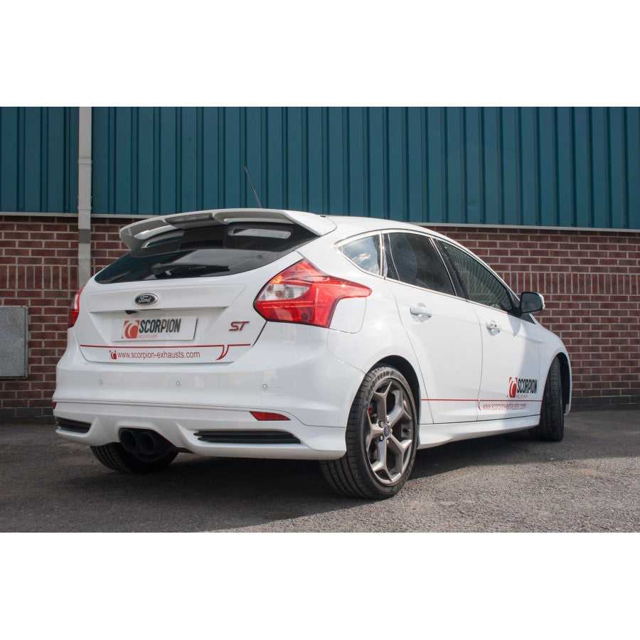Scorpion Exhausts, Focus ST250 HATCHBACK Scorpion Exhausts Cat Back System - NONE RESONATED