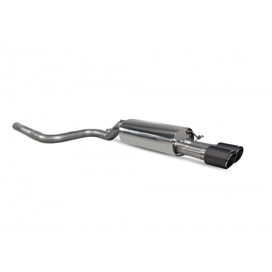 Scorpion Exhausts, Ford  Fiesta ST MK8 GPF-Back system non-valved and Carbon Fibre Ascari Tips