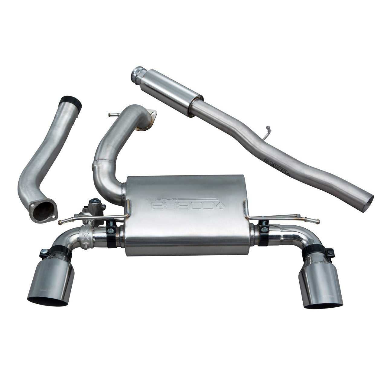 Cobra Sport, Ford Focus RS (MK3) Cat Back Performance Exhaust