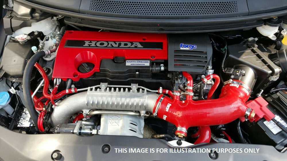 forge Motorsport, Forge Motorsport Silicone Breather Hose for Honda Civic Type R FK2