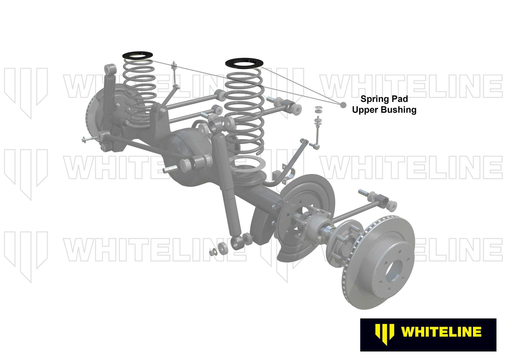 WhiteLine, Front And Rear Lift Kit (50mm) - WhiteLine