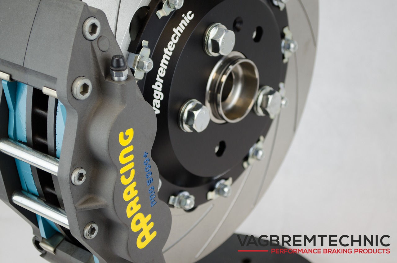 Vagbremtechnic, Front Brake Kit 6 Piston AP Racing Calipers with 362x32mm 2-Piece Discs (BK0009) - RACE ONLY (AUDI A1 8X 2014-Onwards)