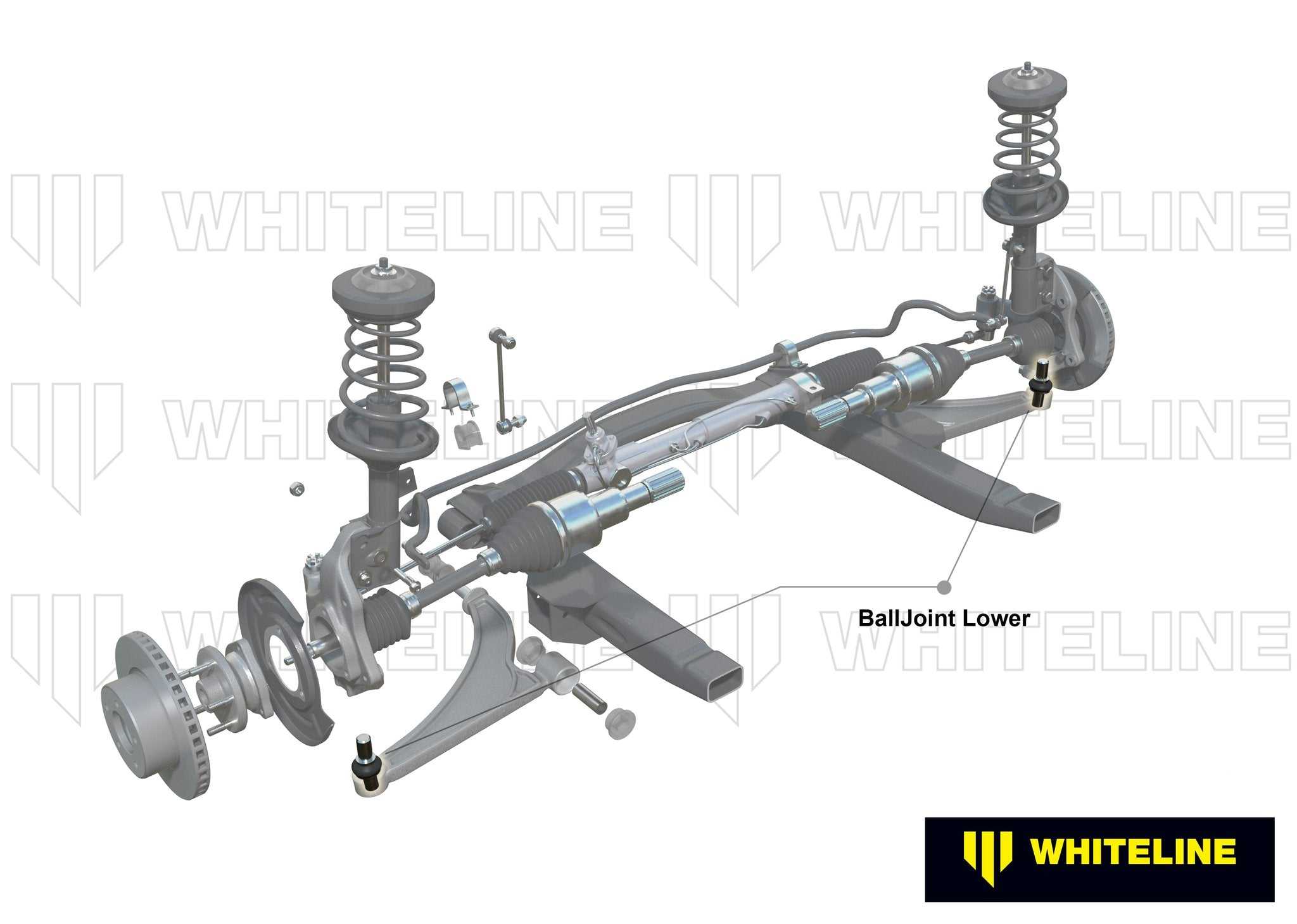 WhiteLine, Front Roll Centre/ Bump Steer Correction Kit Audi A3 S3 Seat Skoda VW Golf & Jetta 2003-2019 - WhiteLine