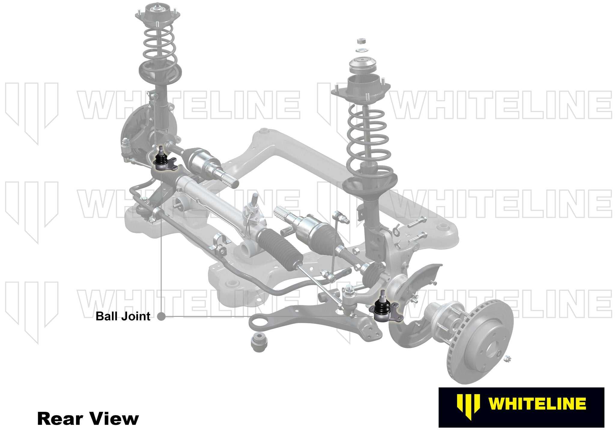 WhiteLine, Front Roll Centre/Bump Steer - Correction Kit - WhiteLine