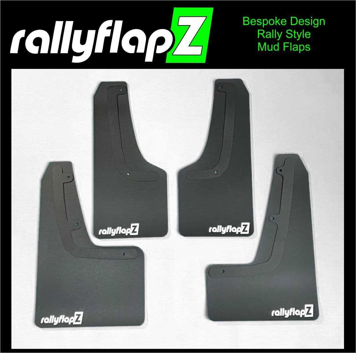 Rally Flapz, VW Tiguan R / R-Line 2nd Gen 2016+ BLACK MUDFLAPS